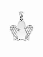 Charm Idee Preziose dal 1987 Donna in Oro bianco Zircone IP.CHK18B/203